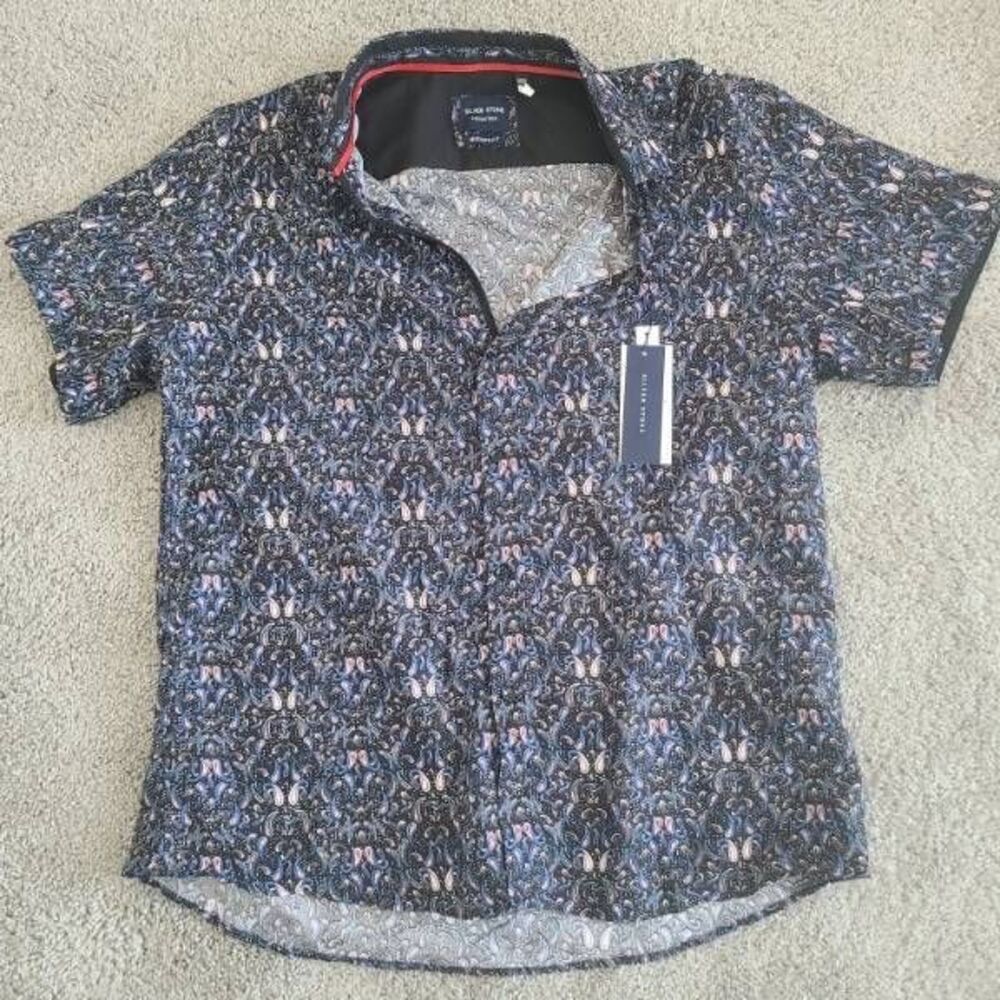 Silver stone boutique NWT men's button up